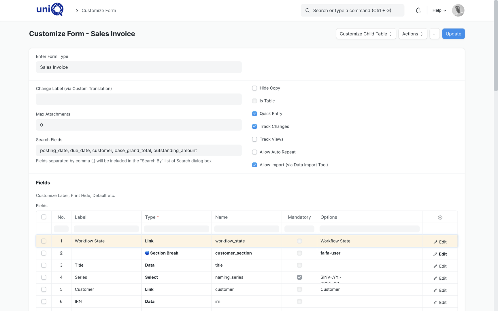 On-The-Fly Customizations